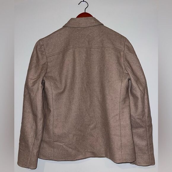 J. Crew Vintage Wool Blend Full Zip Jacket Size Small - Picture 7 of 8